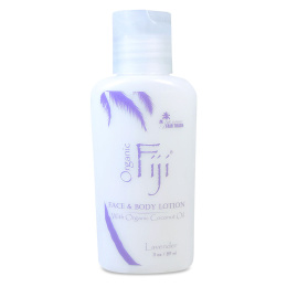 Organic Fiji, Питательный лосьон с органическим кокосовым маслом, лаванда, 3 унции (89 мл)