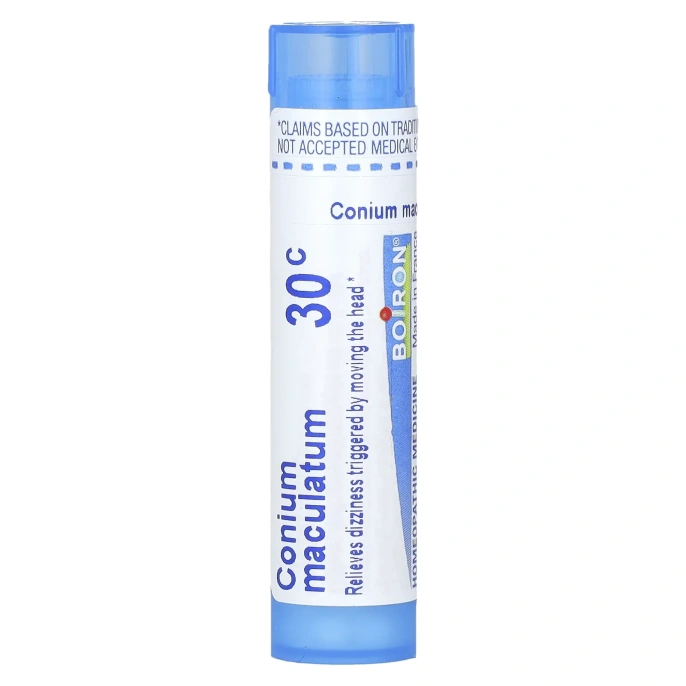 Boiron, Conium Maculatum, 30C, для облегчения головокружения, прибл. 80 гранул