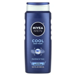 Nivea, Мужской гель для душа 3-в-1, охлаждающий, 500 мл (16,9 жидких унций)