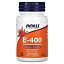 NOW Foods, E-400, 268 мг (400 МЕ), 50 мягких таблеток