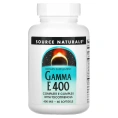 Source Naturals, Комплекс гамма E 400, 60 мягких капсул