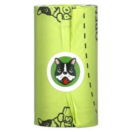 Pogi's Pet Supplies, Earth Friendly Poop Packages, свежий порошок, 30 рулонов, 450 пакетиков