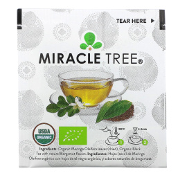 Miracle Tree, Moringa Organic Superfood Tea, Earl Grey, 25 Tea Bags, 1.32 oz (37.5 g)