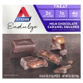 Atkins, Treat, молочный шоколад и карамель, 15 шт., 11,5 г (0,41 унции)