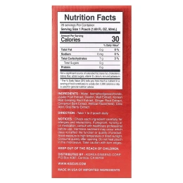 JungKwanJang, Hong Sam Won, напиток из корейского красного женьшеня, 20 пакетиков, 50 мл каждый