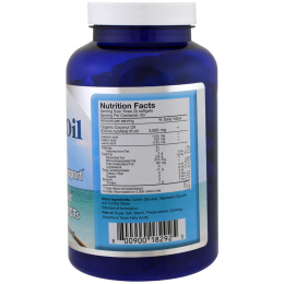 Health Support, Кокосовое масло, диета, 180 гелевых капсул