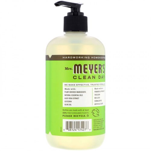 Mrs. Meyers Clean Day, Hand Soap, Apple Scent, 12.5 fl oz (370 ml)