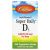 Carlson Labs, Super Daily D3, витамин D3, 2000 МЕ, 0,37 жидкой унции (10,98 мл)