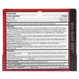 Orajel, Мгновенный обезболивающий гель, 3-кратное средство от зубной боли и десен, 11,9 г (0,42 унции)