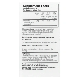 A.C. Grace Company, Больше Железа, Железо, Жидкая пищевая добавка, Со вкусом винограда, 2 унции (60 мл)