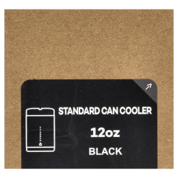 HydroJug, Охладитель для стандартных банок, черный, 12 унций