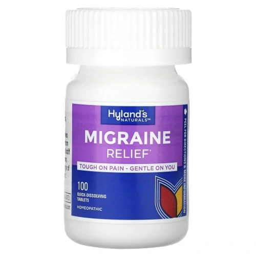 Hyland's Naturals, Migraine Relief, 100 tablets