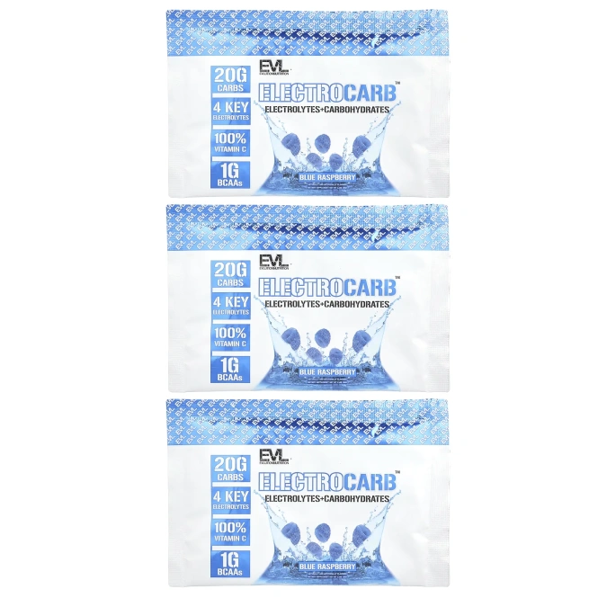 EVLution Nutrition, ElectroCarb ™, голубая малина, 30 г (1,1 унции)