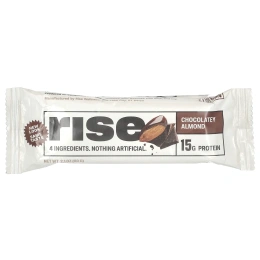 Rise Bar, Протеиновый батончик, шоколадный миндаль, 12 батончиков, 60 г (2,1 унции)