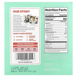 Shameless Snacks, жевательные конфеты, со вкусом вишни, 6 пакетиков по 50 г (1,8 унции)