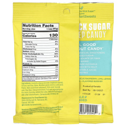 SmartSweets, Sour Blast Buddies, ягоды, голубая малина, лайм, лимон, апельсин, 50 г (1,8 унции)