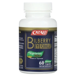 CATALO, Bilberry Eye Formula, 60 вегетарианских капсул