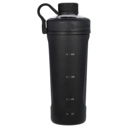 Blender Bottle, Blender Bottle Radian, нержавеющая сталь с теплозащитным покрытием, матовый черный, 26 унций
