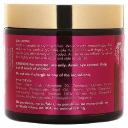 Mielle, Гель-стайлер, максимальная фиксация, смесь граната и меда, 454 г (16 унций)