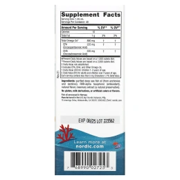 Nordic Naturals, Children's DHA Xtra, ДГК для Детей от 1 до 6 лет, ягодный вкус, 2 ж. унц.(60 мл)