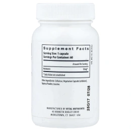 Vital Nutrients, мелатонин, 10 мг, 60 веганских капсул