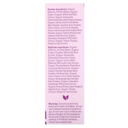 Hyland's Naturals, Для детей, комбо-маска с органическим успокаивающим гелем, дневное и ночное время, для детей от 2 месяцев, органическая вишня, 2 тюбика по 15 г (0,53 унции)