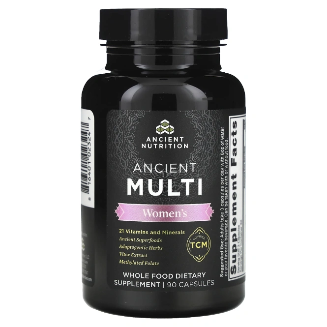 Ancient Nutrition, Ancient Multi, для женщин, 90 капсул