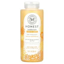 The Honest Company, Everyday Gentle Bubble Bath, Сладкий апельсин и ваниль, 12,0 жидких унций (355 мл)