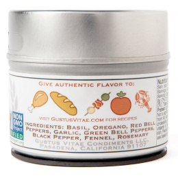 Gustus Vitae, Condiments, Изысканная приправа, вкус Тосканы, 0.6 унции (18 г)