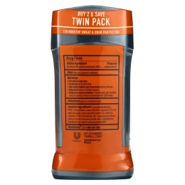 Degree, MotionSense, улучшенный дезодорант-антиперспирант, действие 72 часа, приключения, 2 шт. в упаковке, 76 г (2,7 унции)