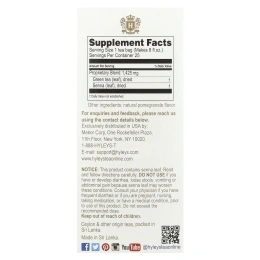Hyleys Tea, Slim Tea, гранат, чайные пакетики в фольгированных пакетиках, 37,5 г (1,32 унции)