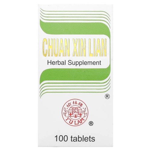 Yu Lam Brand, Chuan Xin Lian, 100 таблеток