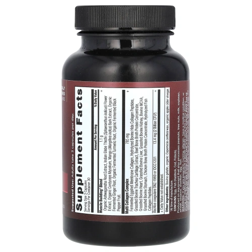 Ancient Nutrition, Multi Collagen Advanced, улучшенный коллаген для мышц, 90 капсул