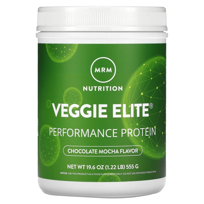 MRM, Veggie Elite, Performance Protein, Chocolate Mocha, 1.22 lb (555 g)