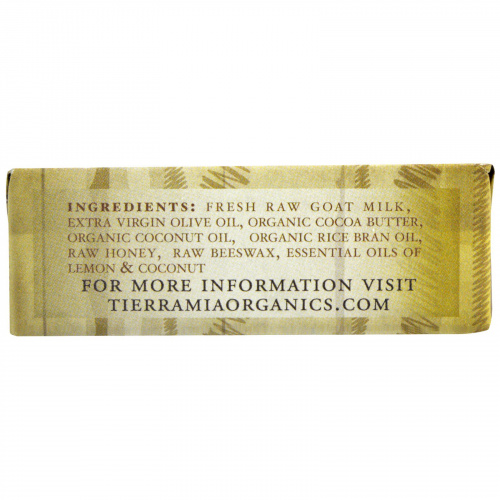 Tierra Mia Organics, Терапия для кожи с необработанным козьим молоком, шампунь, лайм в кокосе, 3,8 унции