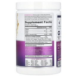 Vitauthority, Multi Collagen Protein +, персик и манго, 285 г (10 унций)