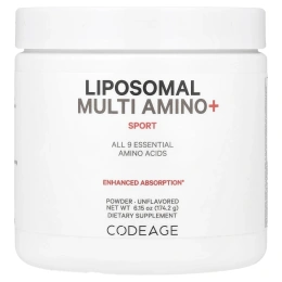 Codeage, Liposomal Multi Amino + Powder, Sport, без добавок, 174,2 г (6,15 унции)