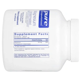 Pure Encapsulations, Магний (цитрат / малат), 180 капсул