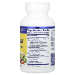 Enzymedica, VeggieGest (предыдущее название Gastro), 90 капсул