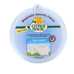 Citrus Magic, Твердый освежитель воздуха, Чистый лен,  8 унций (227 г)