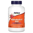 Now Foods, AlphaSorb-C 500, 180 вегетарианских капсул