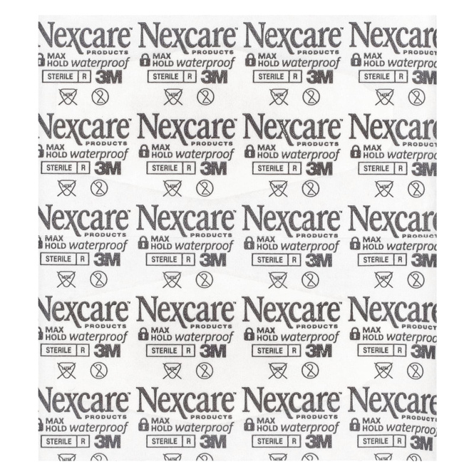 Nexcare, Водонепроницаемые бинты, максимальная фиксация, 60 бинтов одного размера