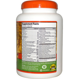 NutriBiotic, Веганский рисовый белок, полный спектр, со вкусом натуральной ванили, 1 фунт и 4 унции (570 г)