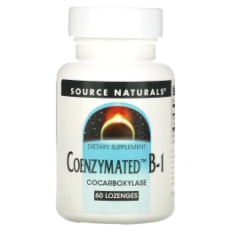 Source Naturals, Коэнзимированный витамин B-1, 60 таблеток