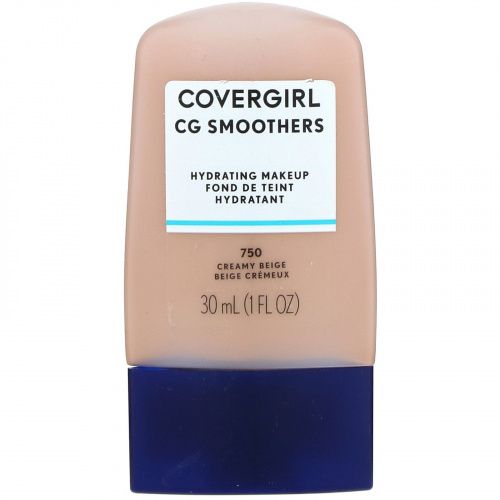 Covergirl, Тональная основа Smoothers, Hydrating Makeup, кремово-бежевый оттенок 750, 30 мл