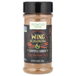 Frontier Co-op, Wing Seasoning, Chipotle Ranch, 157 г (5,54 унции)