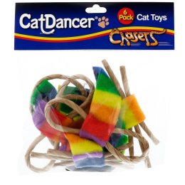 Cat Dancer, Приманки, кошачьи игрушки, комплект из 6 шт.