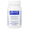 Pure Encapsulations, селен (селенометионин), 60 капсул (200 мг в 1 капсуле)