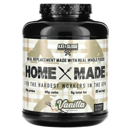 Axe & Sledge Supplements, Home Made, заменитель пищи, со вкусом ванили, 2845 г (100,35 унции)