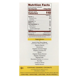 Simple Mills, Мука из семян и орехов, Sweet Thins®, мед и корица, 8 пакетиков по 23 г (0,8 унции)